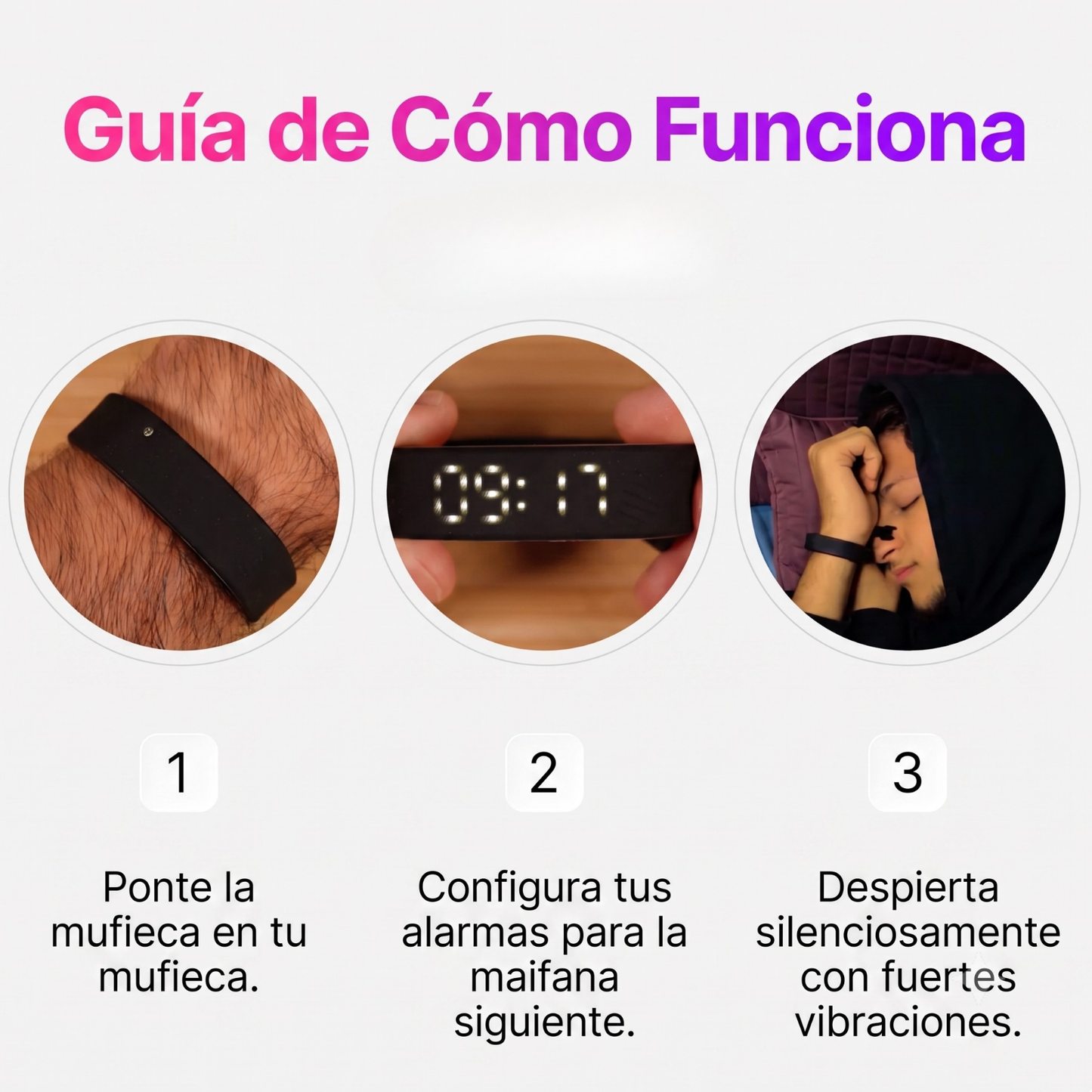 Inottic - Pulsera Alarma Vibradora